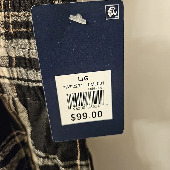 NWT - Lucky Brand Cotton/Modal Fully Lined Smocked Waist Midi Dress - Size L - Picture 5 of 16